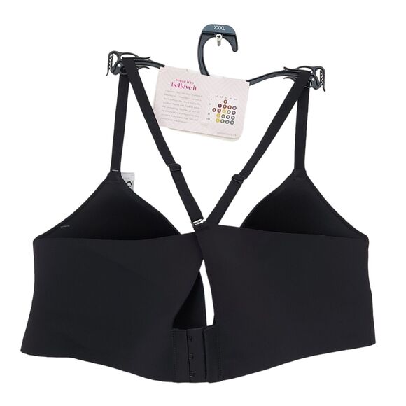 Maidenform Comfort Crush T-Shirt Bra Womens XXXL Black Wired Adjustable Strap - Picture 3 of 10